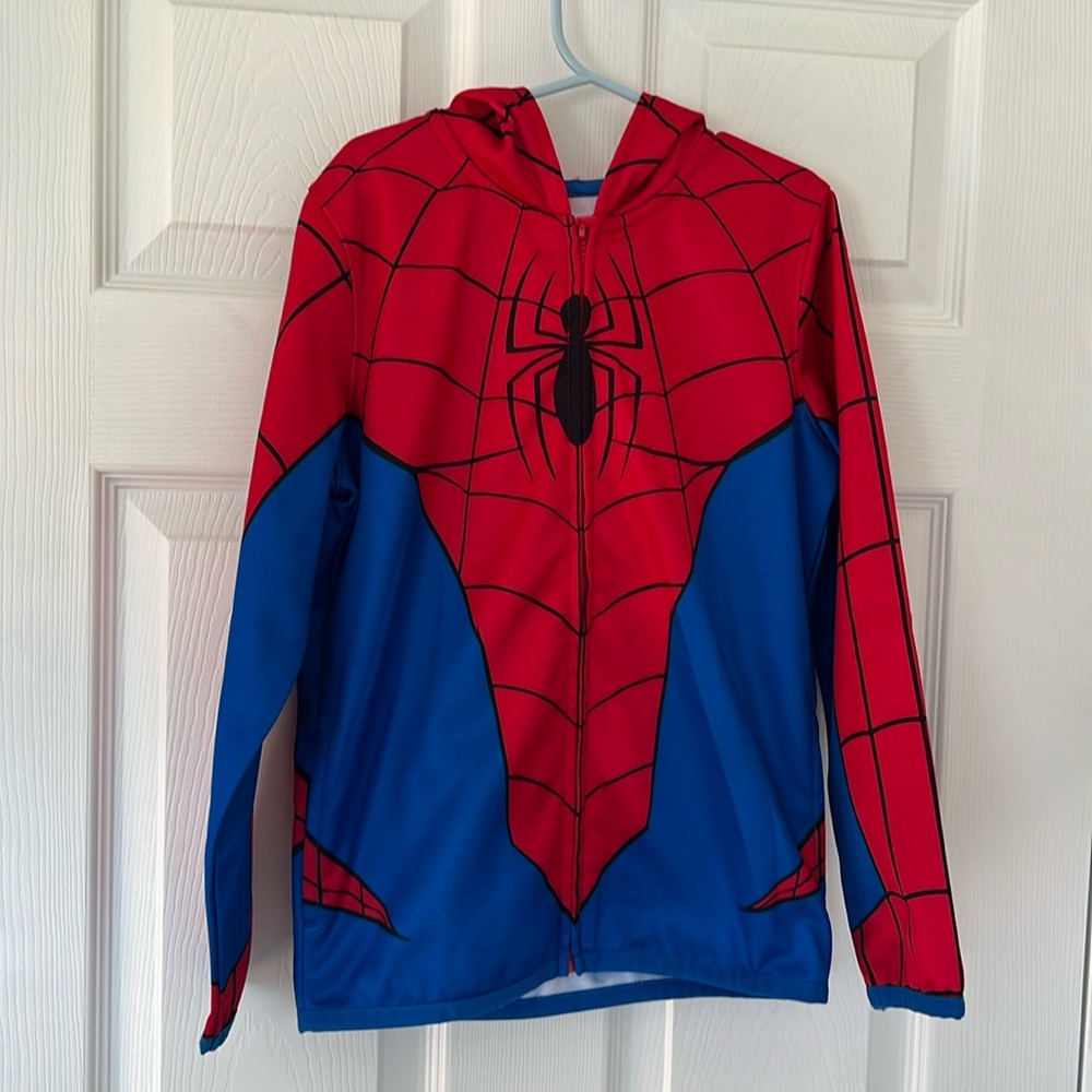 Jumping Beans Spider-man Hoodie Jacket Size 7